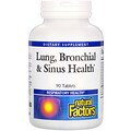 Buy Lung Bronchial & Sinus Health 90 Tabs Natural Factors Online, UK Delivery, Lung Bronchial Formulas Remedy Relief Treatment Respiratory Support