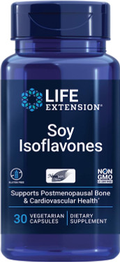 UK, Life Extension, Super-Absorbable Soy Isoflavones, 60 Caps