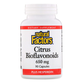 Buy Citrus Bioflavonoids 650 mg 90 Caps Natural Factors Online, UK Delivery, Bioflavonoids
