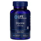 UK Buy Life Extension, Glycine 1000 mg, 100 Caps