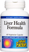 Buy Liver Health Formula 60 Caps Natural Factors Online, UK Delivery, Liver Support Formulas Pain Relief Remedy Treatment