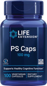UK Buy Life Extension PS (Phosphatidylserine) 100 mg 100 Caps, Brain Health