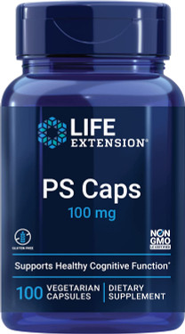 UK Buy Life Extension PS (Phosphatidylserine) 100 mg 100 Caps, Brain Health
