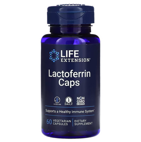 UK Buy Lactoferrin, 60 Caps, Life Extension, Immune