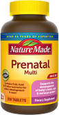 Multi Prenatal 250 Tabs Nature Made Multivitamin & Multiminerals 
