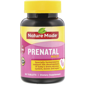 Multi Prenatal Complete Multi Vitamin/Mineral 90 Tabs Nature Made