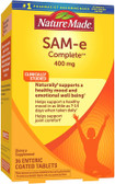 Buy Sam- E Complete 400 mg 36 Tabs Nature Made Online, UK Delivery, Bone Osteo Support Formulas