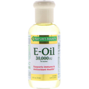 Buy Vitamin E-Oil 30 000 IU 2.5 oz (74 ml) Nature's Bounty Online, UK Delivery, Vitamin E Oil Cream
