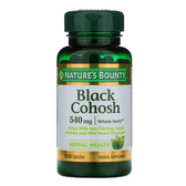 Buy Black Cohosh 540 mg 100 Caps Nature's Bounty Online, UK Delivery, Women's Supplements Black Cohosh Menopause Symptoms Treatment Mood Swings Remedy Night Sweating Relief