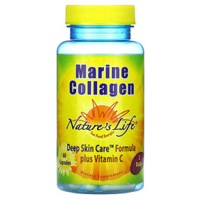 Buy Marine Collagen 60 Caps Nature's Life Online, UK Delivery, Women's Supplements Vitamins For Women Skin