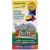 Buy Animal Parade Children's Chewable Multi-Vitamin & Mineral Assorted Flavors 180 Animals Nature's Plus Online, UK Delivery