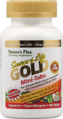 Buy Source of Life Gold Mini-Tabs The Ultimate Multi-Vitamin Supplement 180 Tabs Nature's Plus Online, UK Delivery