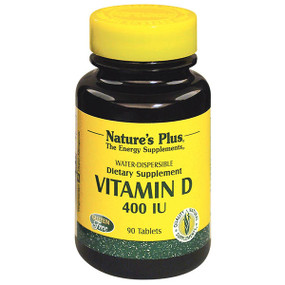 Buy Vitamin D 400 IU 90 Tabs Nature's Plus Online, UK Delivery, Vitamin D 2 Ergocalciferol Gluten Free