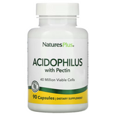 Buy Acidophilus Lactobacillus 90 Veggie Caps Nature's Plus Online, UK Delivery, Stabilized Probiotics