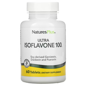 Buy Ultra Isoflavone 100 60 Veggie Tabs Nature's Plus Online, UK Delivery, Soy Isoflavone Supplements