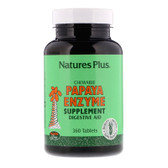 Buy Chewable Papaya Enzyme Supplement 360 Tabs Nature's Plus Online, UK Delivery, Digestive Enzymes