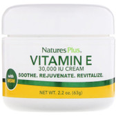 Buy Vitamin E Cream 30 000 IU 2.2 oz (63 g) Nature's Plus Online, UK Delivery, Liquid Vitamin E