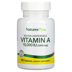 Buy Vitamin A 10 000 IU 90Tabs Nature's Plus Online, UK Delivery, Vitamin A D