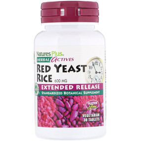 Buy Herbal Actives Red Yeast Rice 600 mg 30 Tabs Nature's Plus Online, UK Delivery