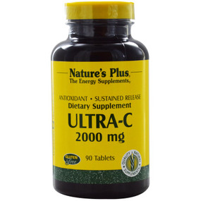Buy Ultra-C 2000 mg 90 Tabs Nature's Plus Online, UK Delivery, Vitamin C