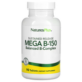 Buy Mega B-150 Balanced B-Complex 90 Tabs Nature's Plus Online, UK Delivery, Vitamin B Complex