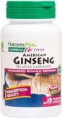 Buy Herbal Actives American Ginseng 250 mg 60 Veggie Caps Nature's Plus Online, UK Delivery