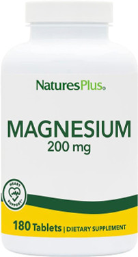 Buy Magnesium 200 mg 180 Tabs Nature's Plus Online, UK Delivery, Amino Acid