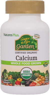 Buy Source of Life Garden Calcium 120 Veggie Caps Nature's Plus Online, UK Delivery, Mineral Supplements 