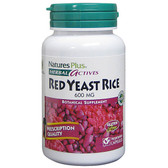 Buy Herbal Actives Red Yeast Rice 600 mg 120 Veggie Caps Nature's Plus Online, UK Delivery,