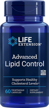 UK Buy Life Extension, Advanced Lipid Control, 60 Caps