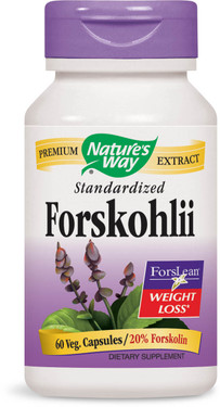 Buy Forskohlii Standardized 60 Vcaps Nature's Way Online, UK Delivery, Herbal Remedy Natural Treatment Diet Weight Loss
