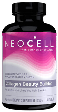 Buy Collagen Beauty Builder 150 Tabs Neocell Online, UK Delivery, Women's Beauty Supplements Vitamins For Women