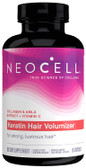 Buy Keratin Hair Volumizer 60 Caps Neocell Online, UK Delivery, Vitamins For Women Hair Nails Skin Women's Supplements Bones Osteo Collagen Type I III Treatment