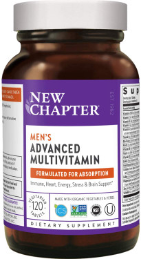 Buy Every Man Multivitamin 120 Tabs New Chapter Online, UK Delivery, Multivitamins For Men