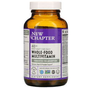 Buy 40+ Every Man's One Daily Multi 72 Tabs New Chapter Online, UK Delivery, Multivitamins For Men