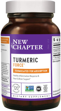 Buy Turmeric Force 120 Liquid VCaps New Chapter Online, UK Delivery, Antioxidant Curcumin