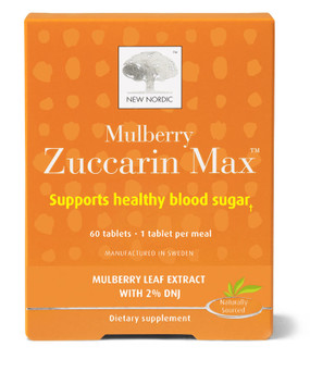 Buy Mulberry Zuccarin 60 Tabs New Nordic US Online, UK Delivery, Cardiovascular Blood Sugar Formulas