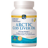 Buy Arctic Cod Liver Oil Lemon 1000 mg 90 sGels Nordic Naturals Online, UK Delivery, EFA Omega EPA DHA