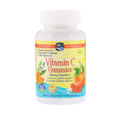 Buy Vitamin C Gummies Tart Tangerine 250 mg 60 Gummies Nordic Naturals Online, UK Delivery, Chewable Vitamin C Gluten Free