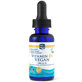 Buy Vitamin D3 Vegan 1000 IU 1 oz (30 ml) Nordic Naturals Online, UK Delivery, Vitamin D3 Vegan Vegetarian