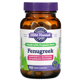 Buy Fenugreek 90 Veggie Caps Oregon's Wild Harvest Online, UK Delivery