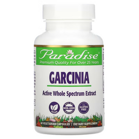 Buy Garcinia Cambogia 60 Veggie Caps Paradise Herbs Online, UK Delivery, Diet Weight Loss