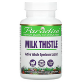 Buy Milk Thistle 120 Veggie Caps Paradise Herbs Online, UK Delivery, Milk Thistle Silymarin Liver Cleanse Detox Cleansing