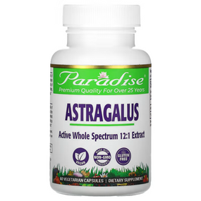 Buy Astragalus 60 Veggie Caps Paradise Herbs Online, UK Delivery, Immune Systems Vitamins Boosters Support Supplements