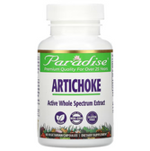 Buy Artichoke 60 Veggie Caps Paradise Herbs Online, UK Delivery, Cardiovascular Cholesterol Balance Support Artichoke Treatment 