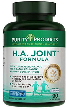Buy H.A. Joint Formula 90Caps Purity Products Online, UK Delivery, Women's Supplements Vitamins For Women Hyaluronic Acid