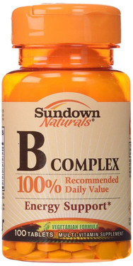 Buy B Complex 100Tabs Rexall Sundown Naturals Online, UK Delivery, Vitamin B Complex