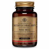 Buy Sublingual Methylcobalamin 5000 mcg 60 Nuggets Solgar Online, UK Delivery, Vitamin B
