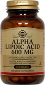 Buy Alpha Lipoic Acid 600 mg 50 Tabs Solgar Online, UK Delivery, Antioxidant ALA