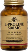 Buy L-Proline 500 mg 100 Veggie Caps Solgar Online, UK Delivery, Amino Acid